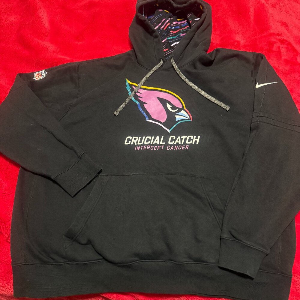 Arizona Cardinals Crucial Catch Hoodie 3XL